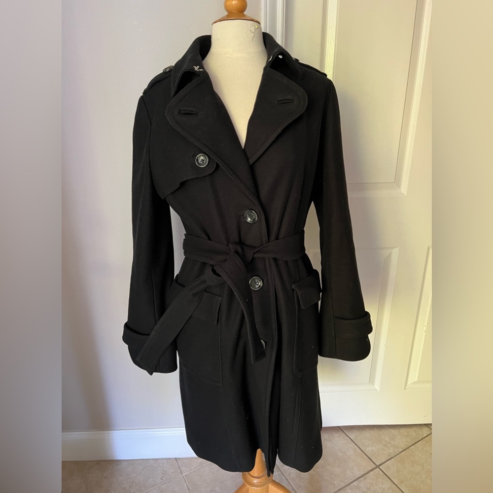 Banana Republic Black Coat size large